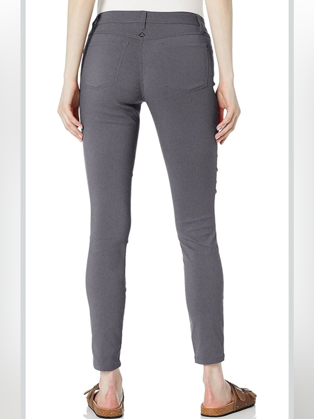 PRANA Women’s Briann Pant Skinny Size 0 Coal Gray - Picture 3 of 14